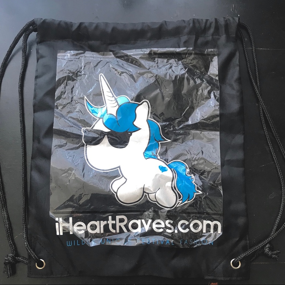 iHeartRaves Drawstring Bag